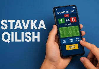 1xbet orqali sportga stavka qilish orqali pul ishlash