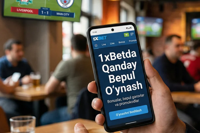 1xbetda qanday bepul pul tikish