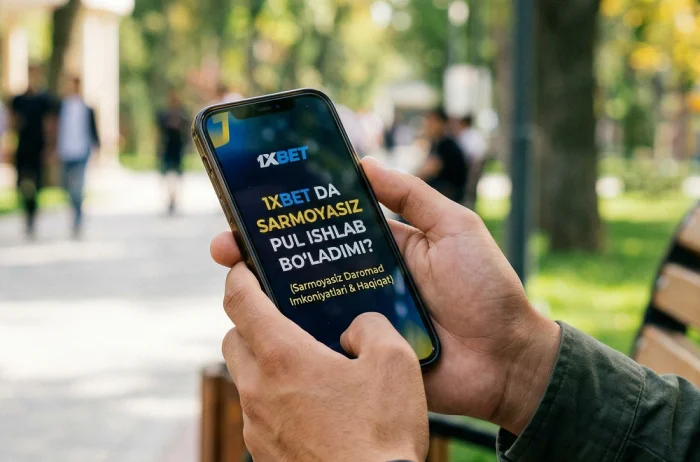 1xbetda sarmoyasiz pul ishlash