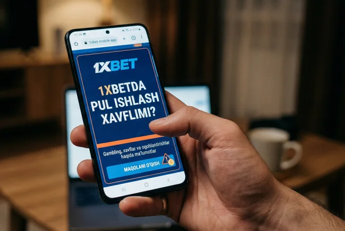 1xbetda pul ishlash haqida