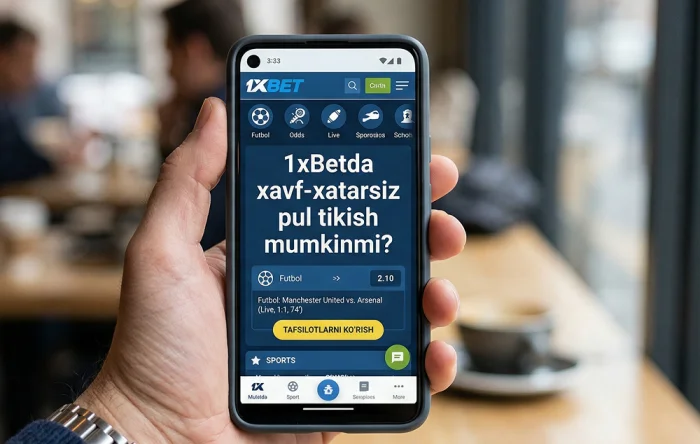 1xBetda xavfsiz tikish