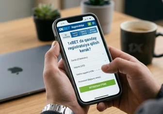 1x bet saytida ro'yxatdan o'tish