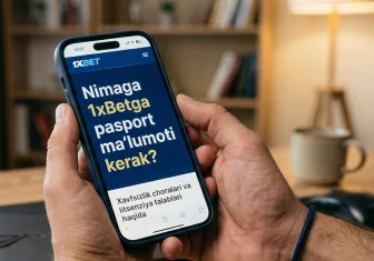 1xbetga pasport ma'lumoti