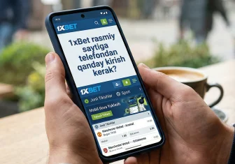 1x Bet saytiga telefondan qanday kirish