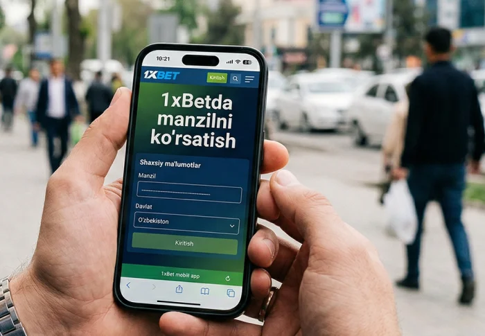 Nima uchun 1xBetda manzil suraydi